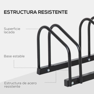 Soporte Aparcamiento Bicicletas Acero