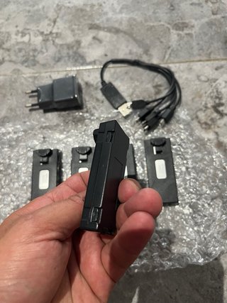 Lote 5 Baterías 6500mAh + Cargador Dron