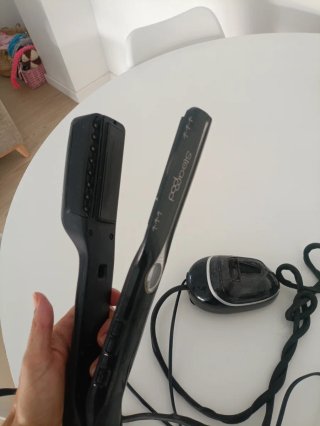 Plancha de pelo Steampod Rowenta Negra