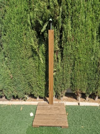 Piscina de madera