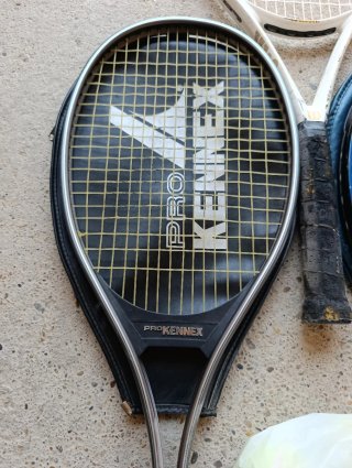 Lote Raquetas Tenis y Pelotas y pelotas