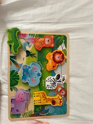 Lote de juguetes Montessori de madera