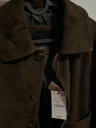 Chaqueta Zara piel búfalo NUEVA con ETIQUETA