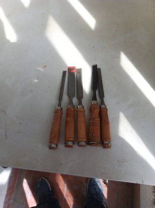 Set 6 Formones Carpintería Madera