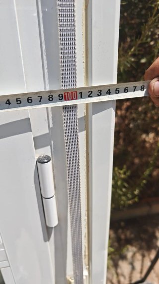 Ventanas de aluminios blancas