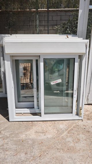 Ventanas de aluminios blancas