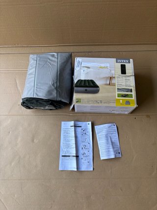 INTEX Colchón Inflable con Hinchador 76x191x25