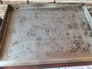 Plancha de gas profesional Arilex acero