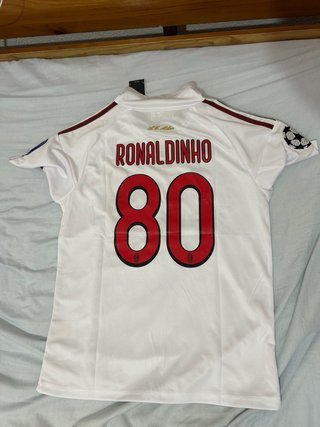 Camiseta AC Milan Ronaldinho #80 Talla M