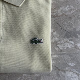 Polo Lacoste giallo chiaro