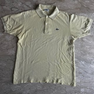 Polo Lacoste giallo chiaro