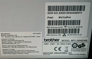 Impresora Brother MFC-J6540DW A3-Wi‑Fi-Escaner-Fax