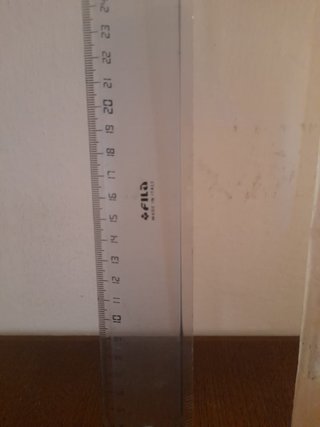 Riga scolastica graduata FILA SCHOOL 60 cm usata
