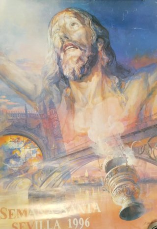 Cartel Semana Santa Sevilla 1996