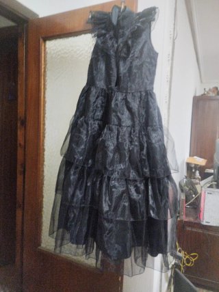 Disfraz Miércoles Addams Negro