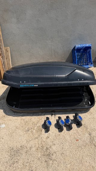 Cofre de techo coche 370l