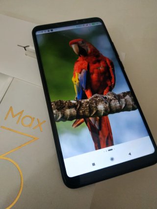 Móvil Xiaomi Mi Max 3 negro 4GB 64GB casi nuevo.