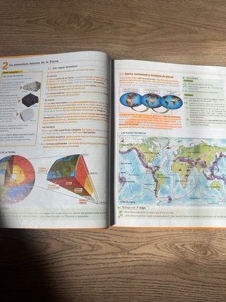 Libro de texto geografía