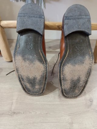 Scarpe eleganti in pelle marrone