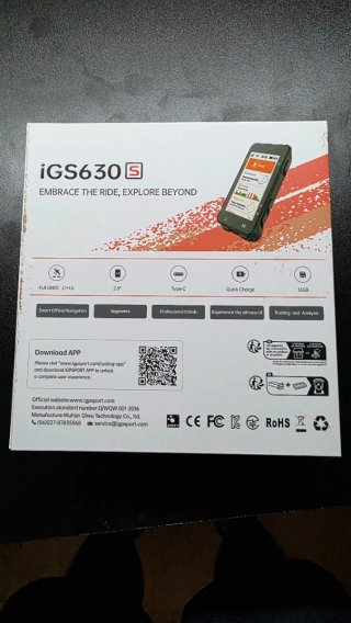iGPSPORT iGS630S GPS Bike Computer
