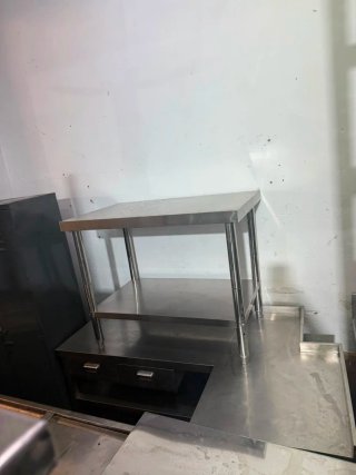 Estantería metálica de 2 niveles