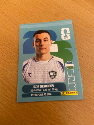 6 cromos de fútbol Panini FIFA