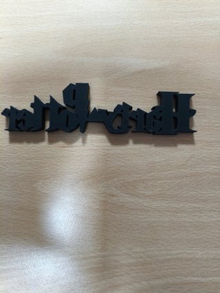 Logo Harry Potter personalizable