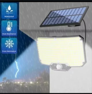 2 Focos Solares 234 LED Mando
