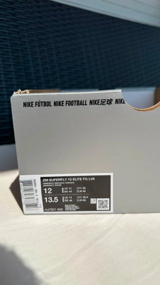Botas de fútbol Nike Mercurial Blancas Rojas