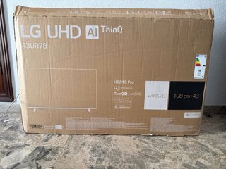 Smart TV LG UHD AI ThinQ 43UR78
