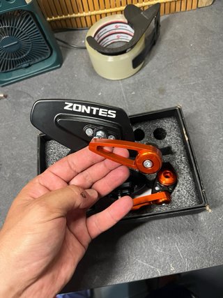 Espejos Moto Zontes Naranja