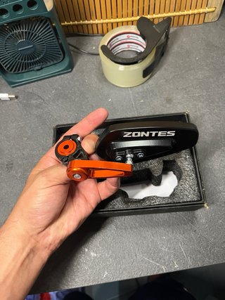 Espejos Moto Zontes Naranja