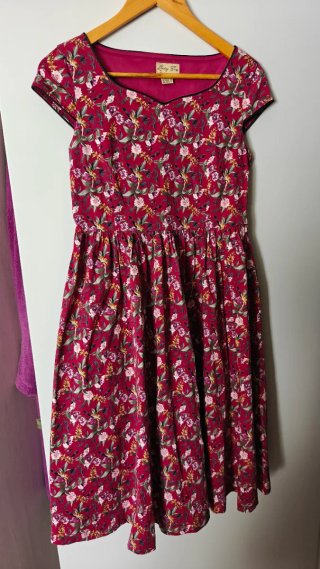 Vestido Lindy Bop Estilo Años 50 Flores
