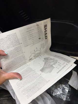 Baúl Moto SHAD SH25 25L