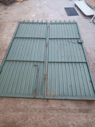 Puerta Garaje Abatible Parcela Cochera