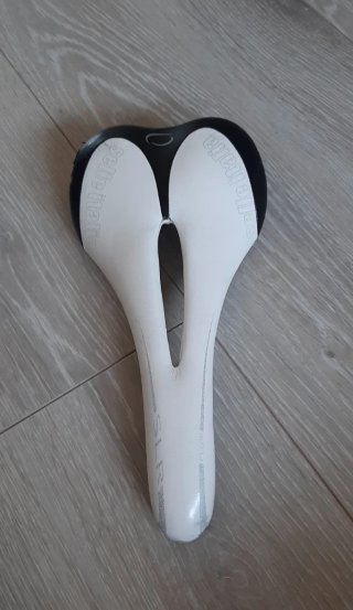 Sillín Selle Italia SLR Flow Blanco Carbono