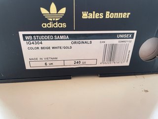 Adidas Wales Bonner Zapatillas Blancas Doradas