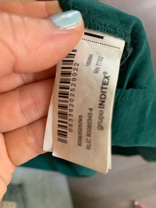 Vestido tirantes verde botella