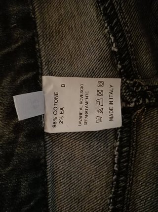 Jeans donna grigi taglia 42 Made in Italy