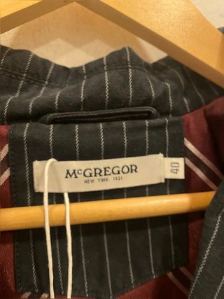 Pinstripe Blazer McGregor Preppy Tailored...