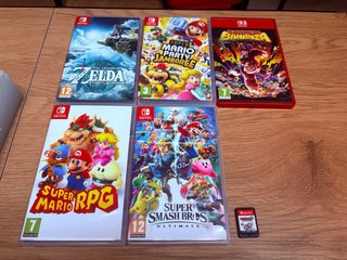 Juegos Nintendo Switch: Zelda, Mario, Smash Bros
