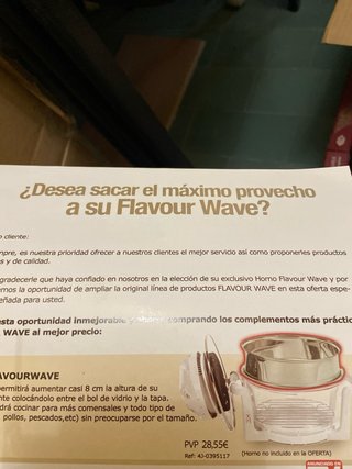 Flavorwave Turbo Horno de Convección