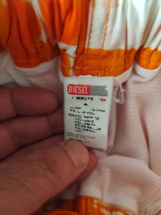 Costume da bagno Diesel Uomo Vintage Arancione