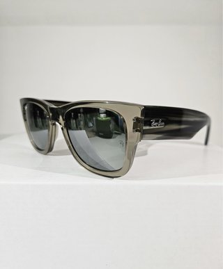 Occhiali Ray Ban Mega Wayfarer Grigio Striato
