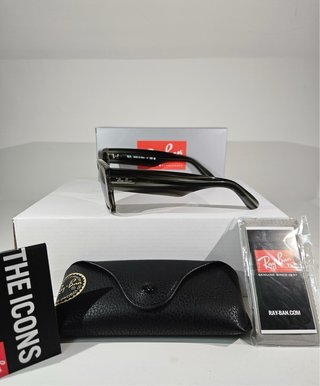 Occhiali Ray Ban Mega Wayfarer Grigio Striato