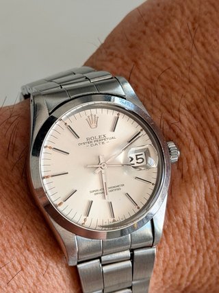 Rolex Oyster Perpetual Date 15000 Acero