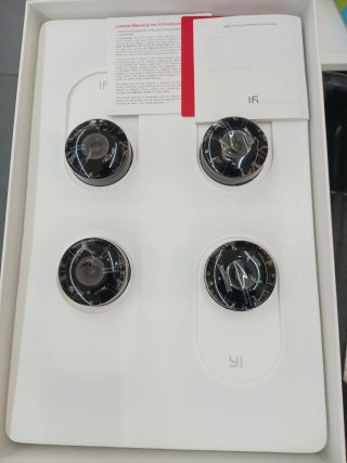 Pack 4 Cámaras YI 1080p Home