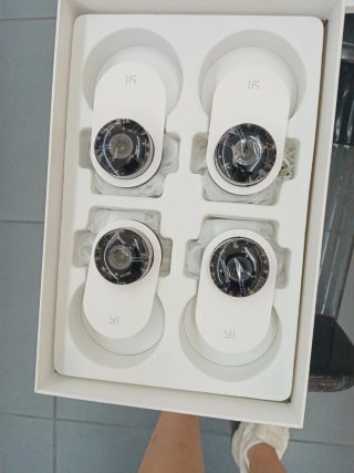 Pack 4 Cámaras YI 1080p Home