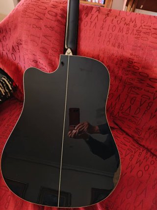 Guitarra Electroacústica Washburn WD10SCEB