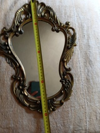 Espejo vintage bronce decorativo